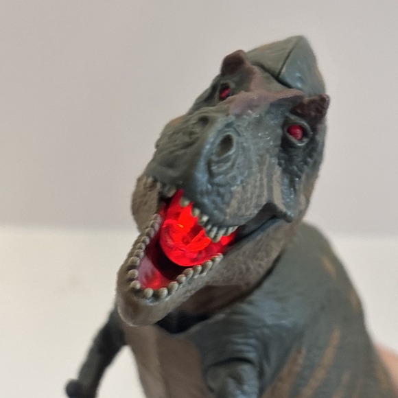 Terra by Battat Green Tyrannosaurus Rex Dinosaur 11" Light &‎ Sound Figure - Picture 8 of 8